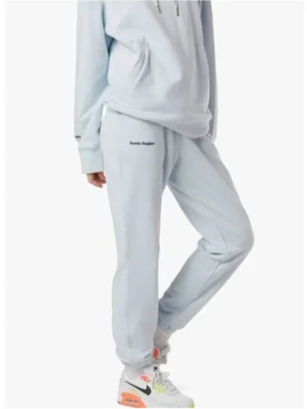 Favorite Daughter Baby Blue The Kate Jogger Sweatpants- L